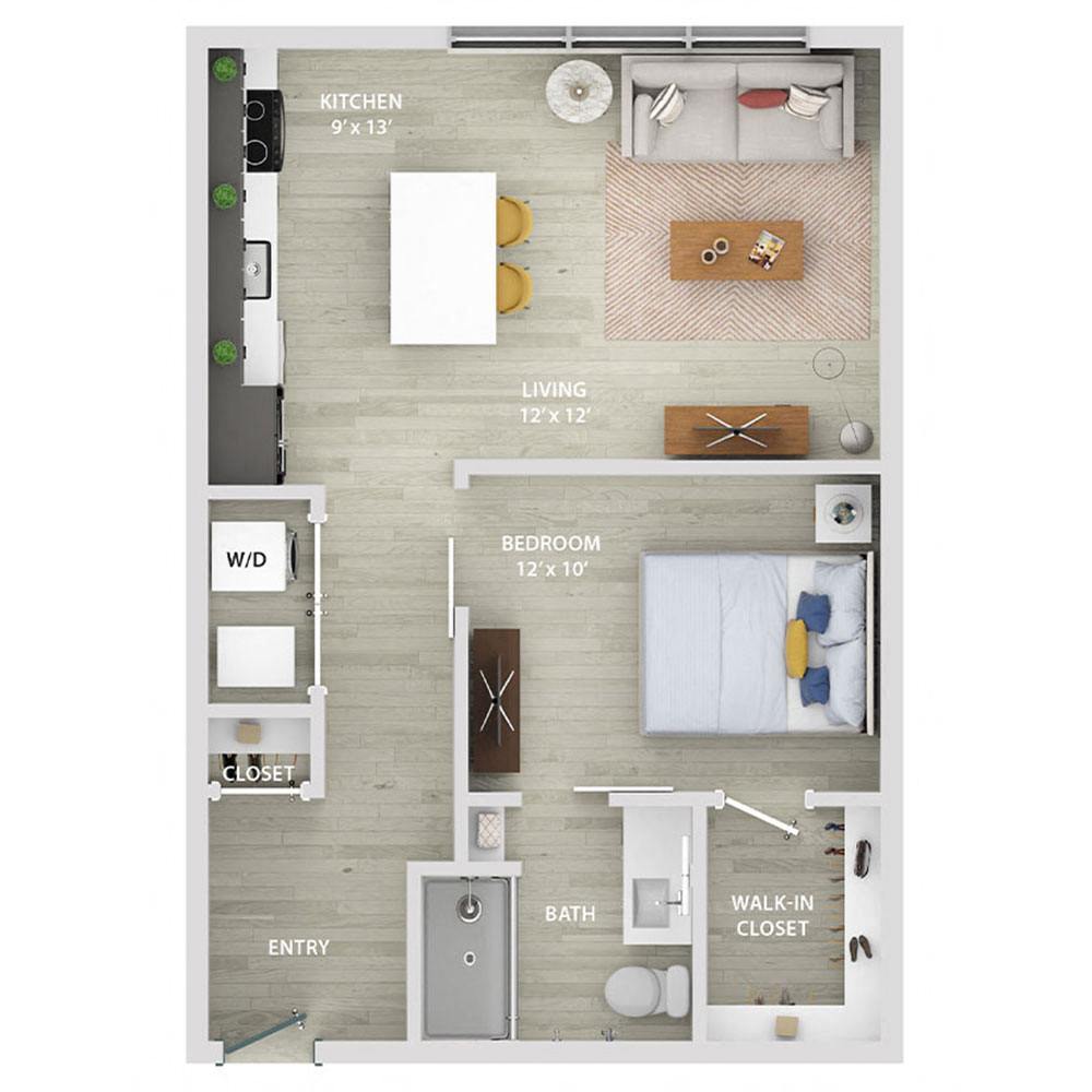 1 bedroom apartment for rent