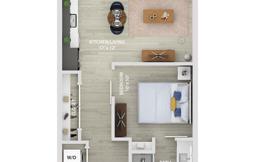 S Convertible Apartment